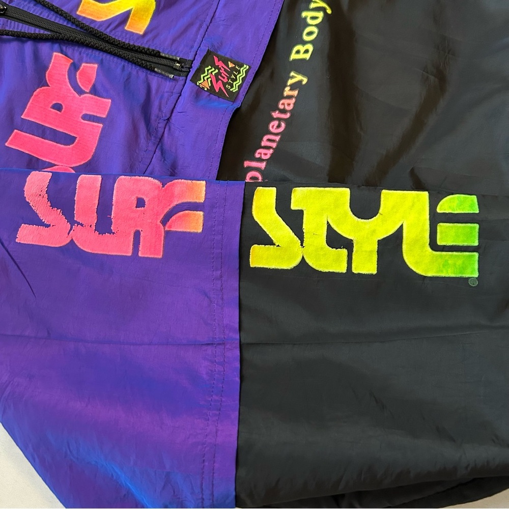 Surf Style Interplanetary Body Gear Anorak Windbreaker Jacket One Size - Picture 7 of 10